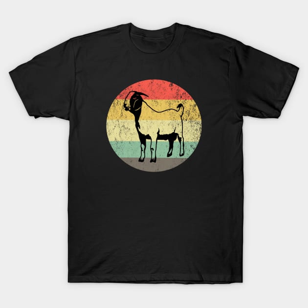 Vintage Sunset Goat T-Shirt by GypsyBluegrassDesigns